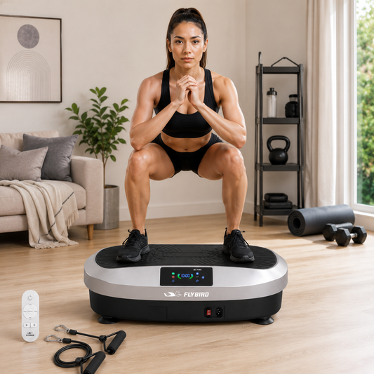 Vibration Plate Exercise Machine with 265LBS Loading Capacity