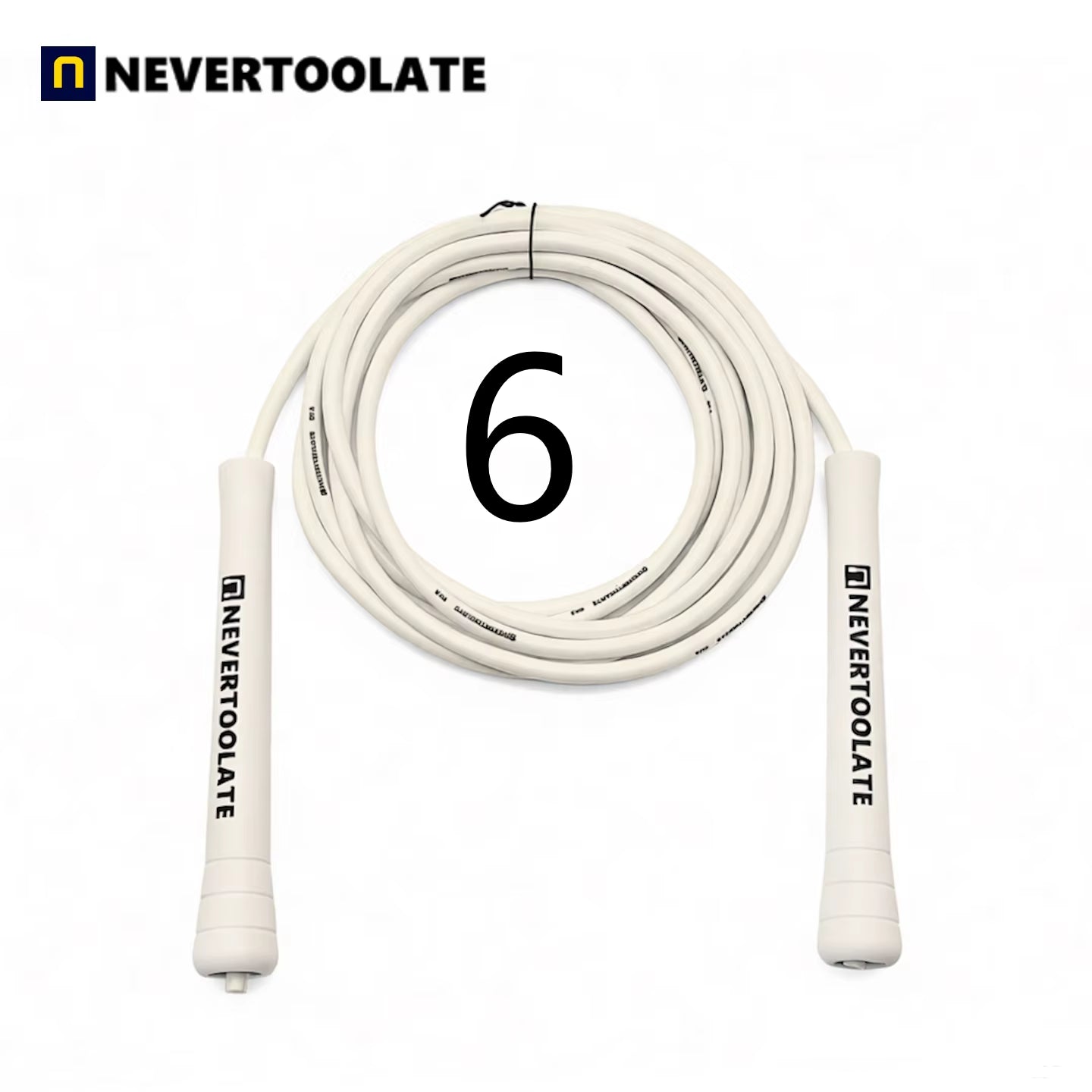 NeverTooLate™ ProSpeed Jump Rope – Lightweight, Durable &amp; Fast