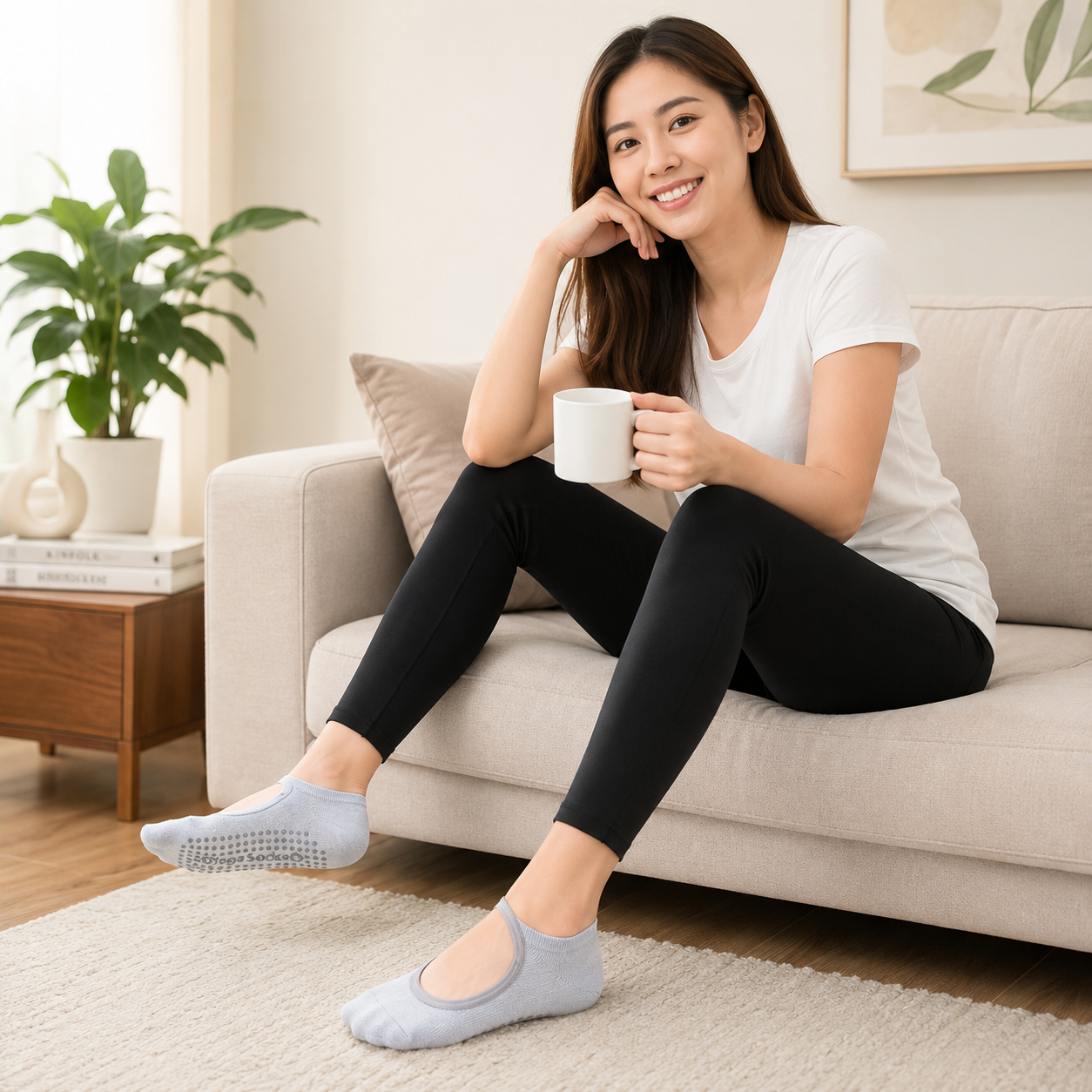 Women's Comfortable Non-Slip Yoga Socks